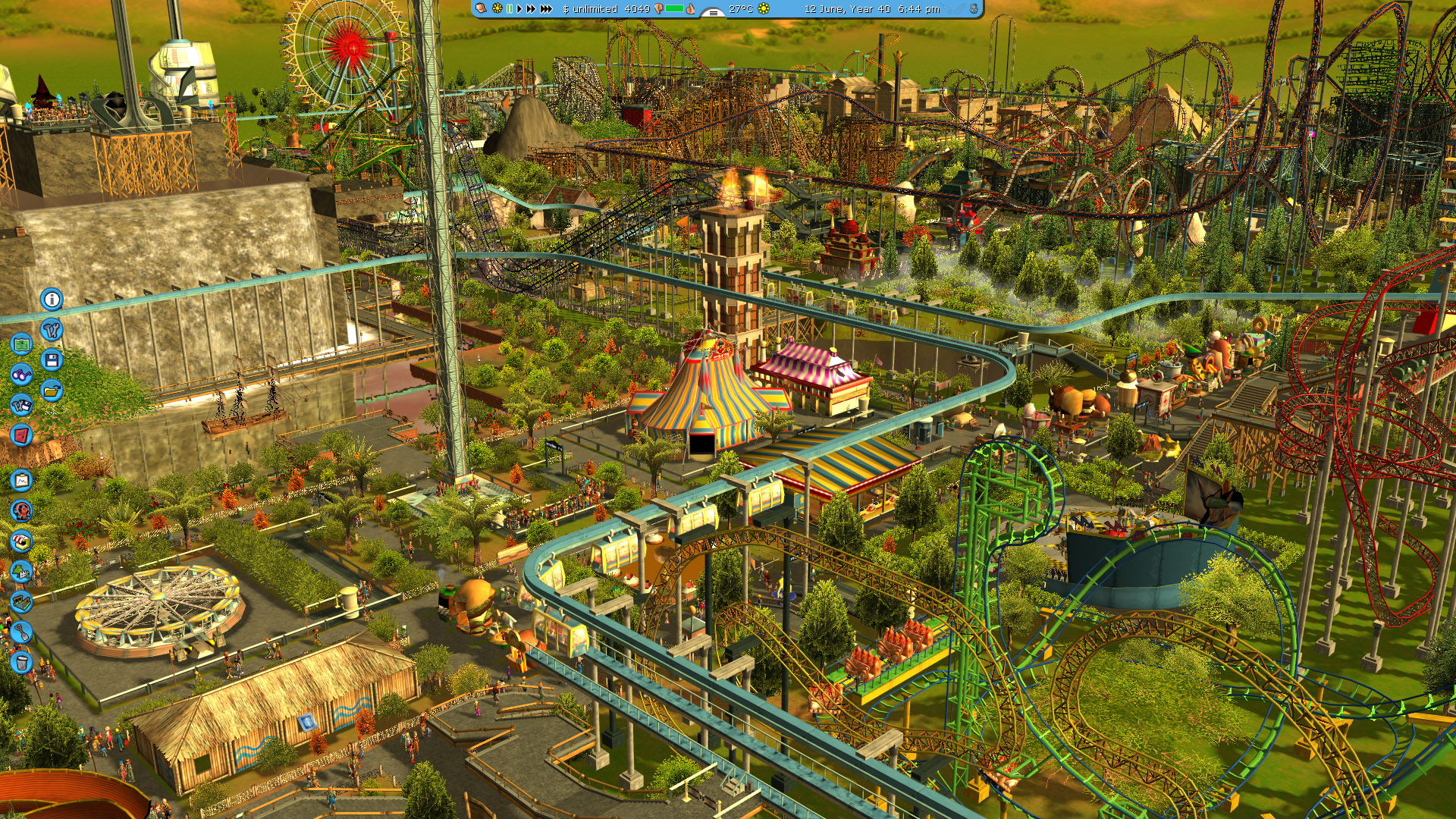 rollercoaster tycoon mac download free